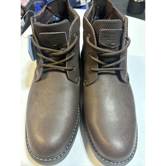 Nunn Bush Brown Leather Chukka Boots Comfort Casual‎ Dress Ankle Boots - Picture 1 of 6